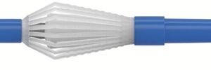 TESOURA VERTICAL VITREORETINAL DESCARTÁVEL, 23GA