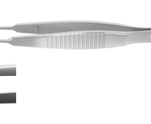 CASTROVIEJO PINÇA SUTURA 5mm Dente 1x2 Cabo Plano
