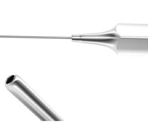 Canula Lacrimal Reforçada Reta